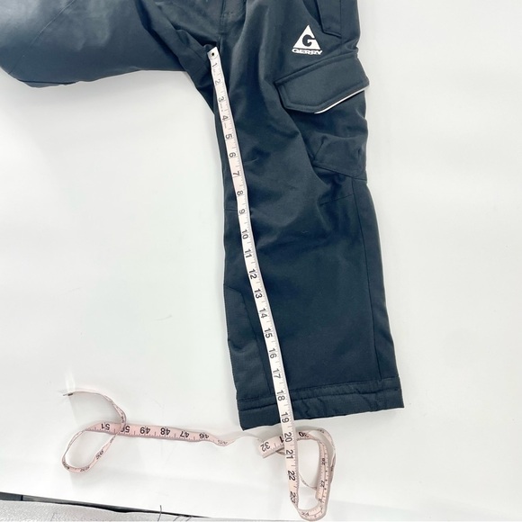 Gerry Unisex Youth Performance Snow Pant with Removable Suspenders Ski Bib Black - Picture 10 of 12
